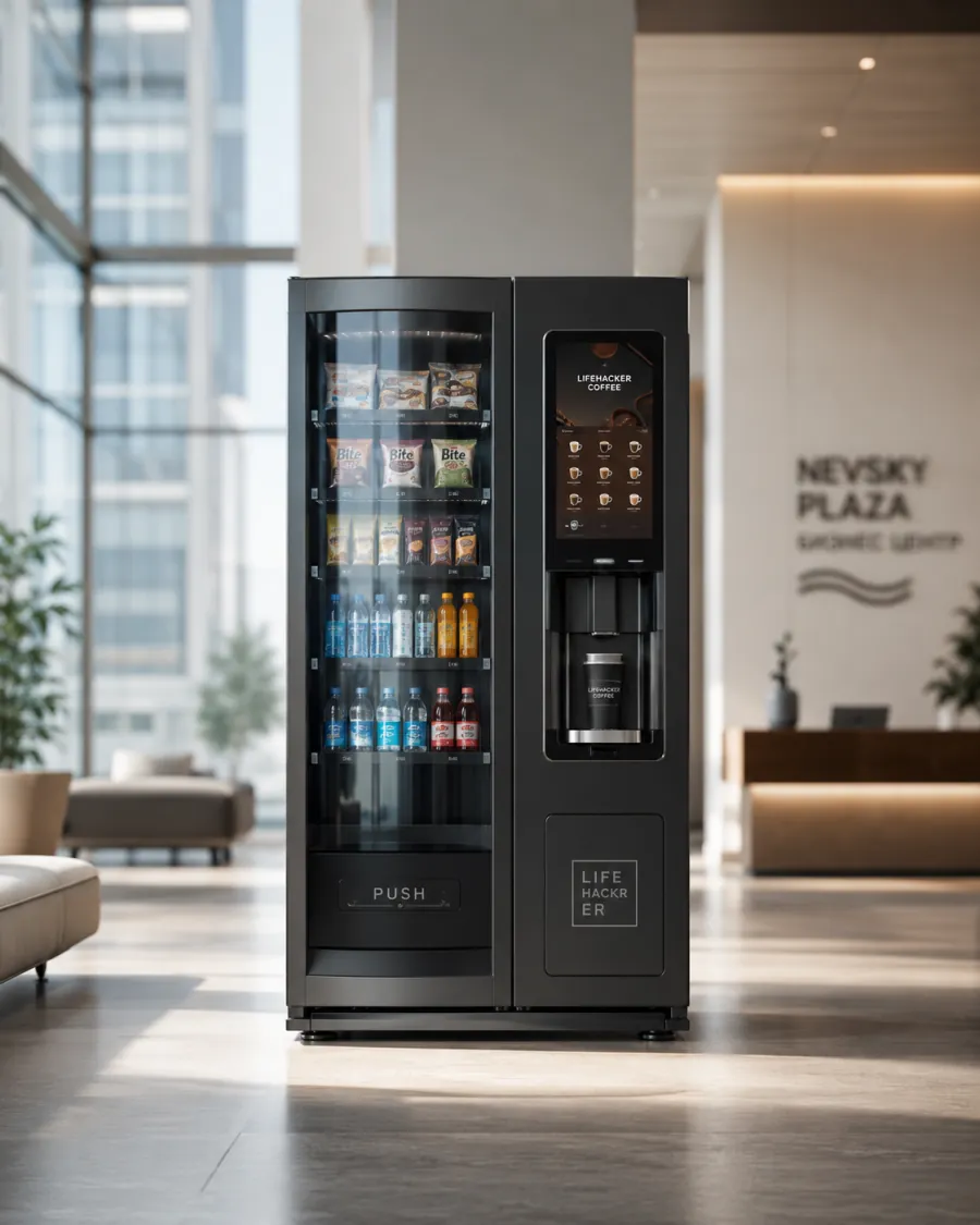 Суперавтоматическая кофемашина для офиса и HoReCa
