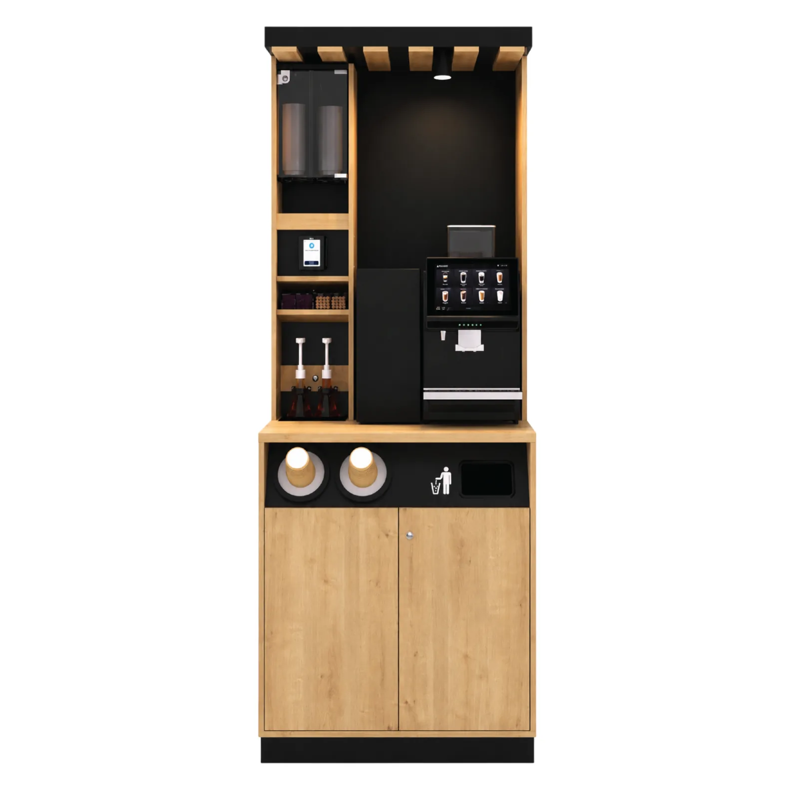 Кофекорнер ProCorner Eco 36 для установки с моделью Jetinno JL36 с холодильником